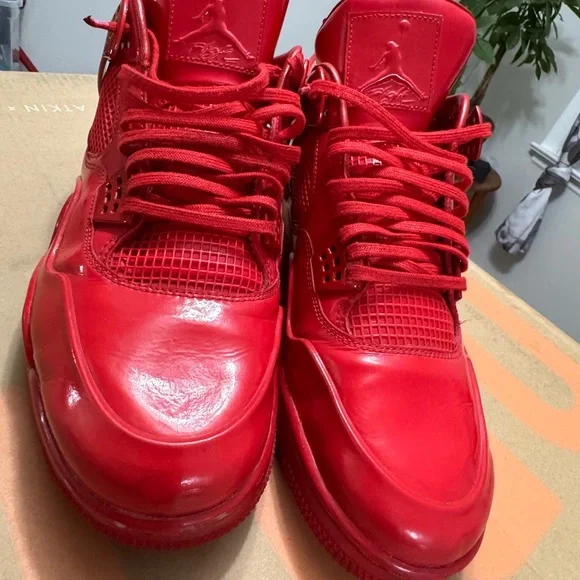 Jordan Men's Bold Red Sneakers - Picture 11 of 12